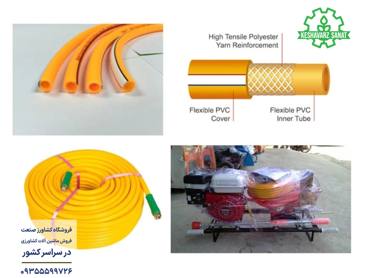 ساختار و اجزای شیلنگ 3 لایه بریجستون